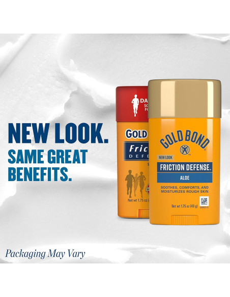 Bastón de Defensa contra la Fricción Gold Bond 49.6 g con Aloe