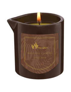 Vela de Aceite de Masaje MELONY Saffron Blaze 230 g - Hidratante