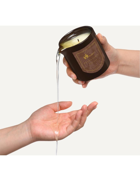 Vela de Aceite de Masaje MELONY Saffron Blaze 230 g - Hidratante