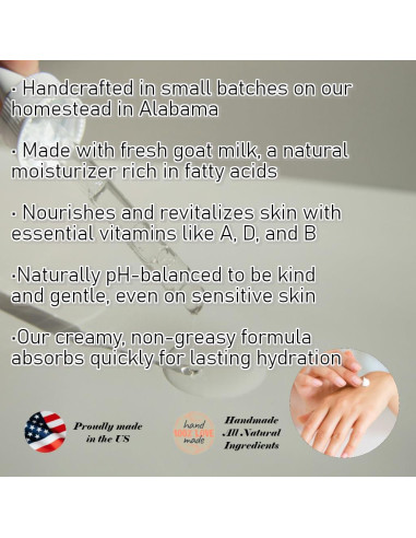 Loción de Leche de Cabra Curley's Creek 226.8g Pistacho Vainilla