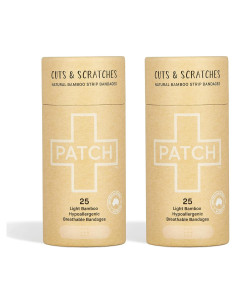 Vendajes Ecológicos PATCH Kids de Bambú Hipoalergénicos 25ct