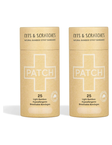 Vendajes Ecológicos PATCH Kids de Bambú Hipoalergénicos 25ct