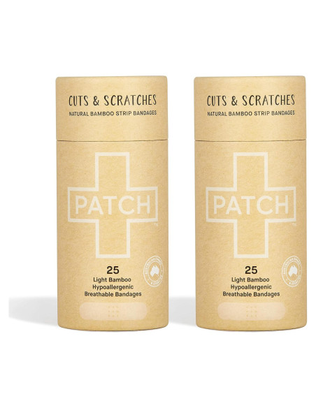 Vendajes Ecológicos PATCH Kids de Bambú Hipoalergénicos 25ct