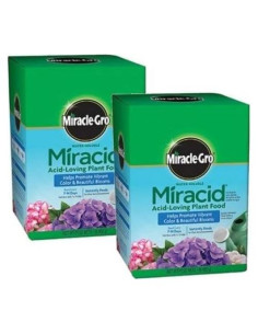 Fertilizante Soluble Miracle-Gro Miracid 0.45kg para Plantas Ácidas - Paquete de 2