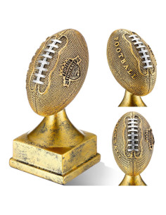 Trofeo de Fútbol Fantasía Wiwiqing 15.24 cm Oro