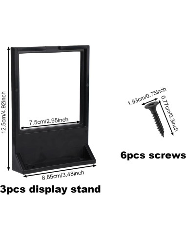 Soporte de Exhibición de Pared Gosknor para Casco - 3 Piezas