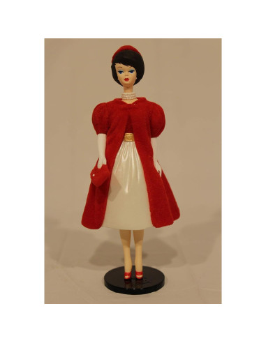 Adorno de Navidad Hallmark Barbie Vintage 11.43 cm