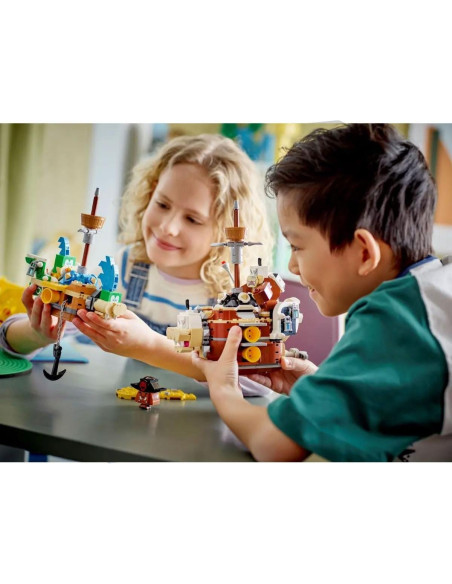 LEGO Super Mario 71427 Set Expansión Barcos Aéreos Larry y Morton