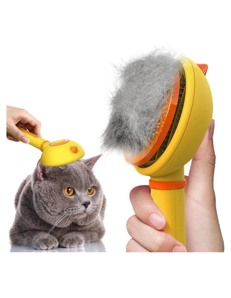 Cepillo de Aseo para Gatos y Perros SONGPET Autolimpiante