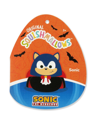 Peluche Squishmallows Sonic Vampiro 30.48cm Oficial SEGA