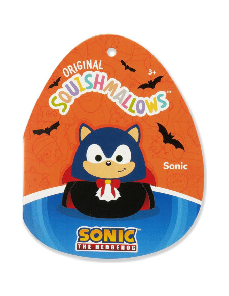 Peluche Squishmallows Sonic Vampiro 30.48cm Oficial SEGA