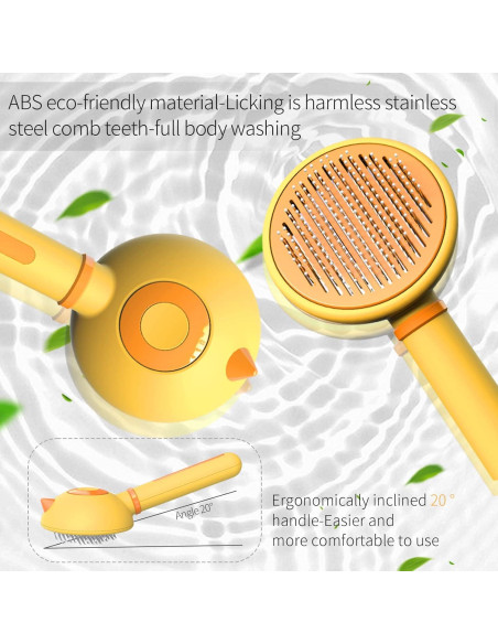 Cepillo de Aseo para Gatos y Perros SONGPET Autolimpiante