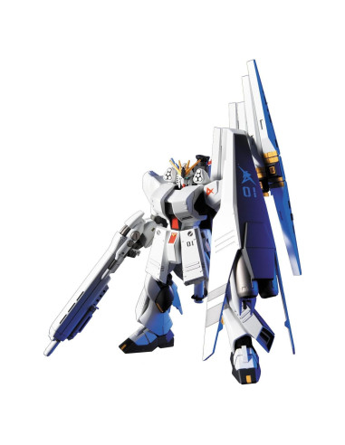 Figura de Acción Bandai HGUC 93 Nu Gundam Armas Pesadas 1/144