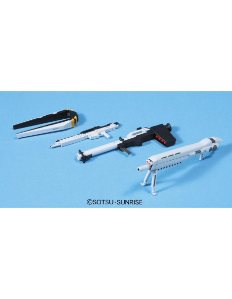 Figura de Acción Bandai HGUC 93 Nu Gundam Armas Pesadas 1/144