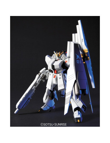 Figura de Acción Bandai HGUC 93 Nu Gundam Armas Pesadas 1/144