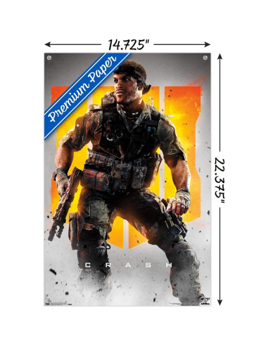 Póster de pared Call of Duty Black Ops 4 Trends 37.4x56.7cm