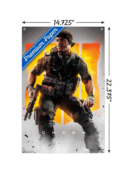 Póster de pared Call of Duty Black Ops 4 Trends 37.4x56.7cm