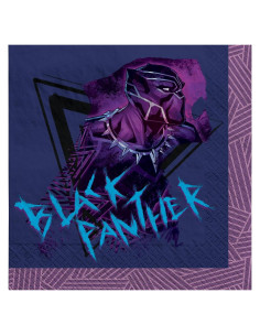 Servilletas de Almuerzo Black Panther 16 Pack 16.5 cm - Marvel