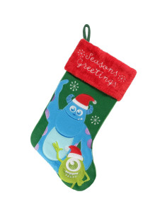 Calcetín de Navidad Ruz Monsters Inc. 50.8 cm Aplique Colorido 2