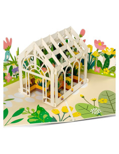 Tarjeta Pop Up Jardín 3D GameGalaxy - Cumpleaños, Aniversario