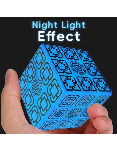 Cubo Mágico 3x3 XINGLETOYS Brilla en la Oscuridad