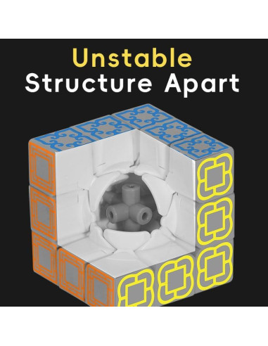 Cubo Mágico 3x3 XINGLETOYS Brilla en la Oscuridad