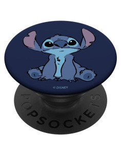 PopGrip Adhesivo Disney Lilo & Stitch Negro 10.9x8.6 cm
