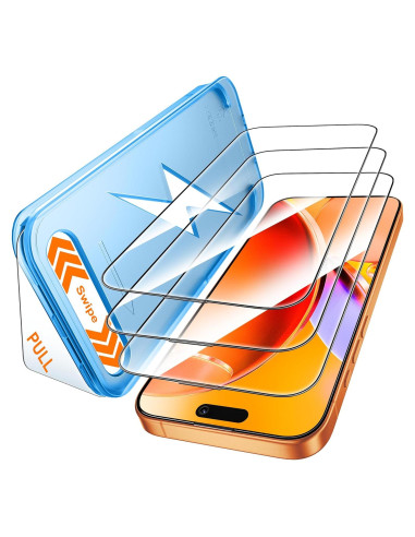 Protector de Pantalla Mkeke para iPhone 17 Pro Max 6.9" 3 Pzas