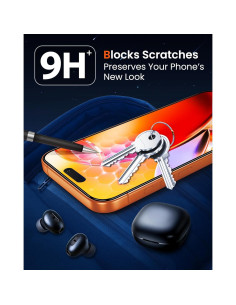 Protector de Pantalla Mkeke para iPhone 17 Pro Max 6.9" 3 Pzas 2