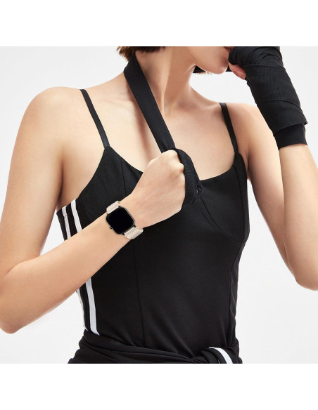 Paquete de 2 bandas elásticas nylon 22mm Sunnyson para reloj