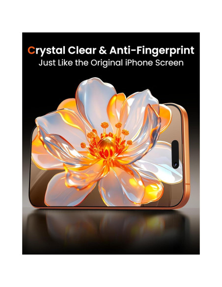 Protector de Pantalla Mkeke para iPhone 17 Pro Max 6.9" 3 Pzas