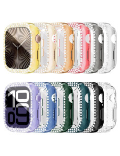 Funda Brillante RICHONE para Apple Watch 42mm Series 10/11 - 12 Colores