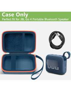 Funda Azul para Altavoz Bluetooth JBL Go 4 - Protección Ligera 2