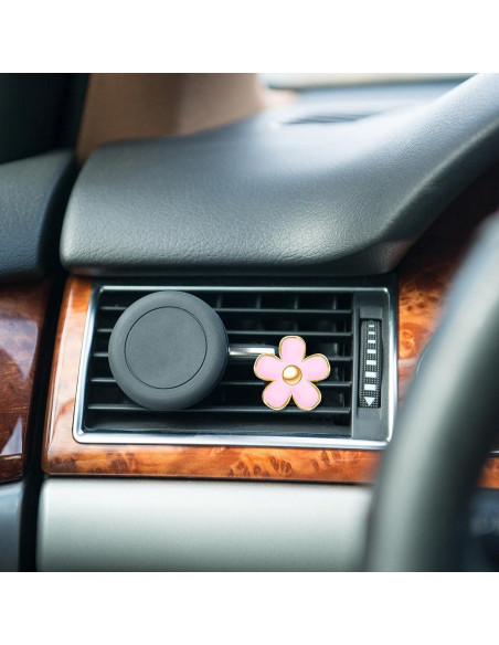 Clip de Ventilación de Aire Frienda 8 Pcs Flor Decorativa
