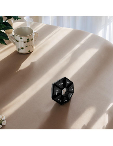 Organizador de Pastillas Diarias LIEBCTRL Negro 7 Días