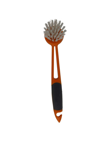 Cepillo para Platos IMUSA CL-90200 Naranja con Raspador