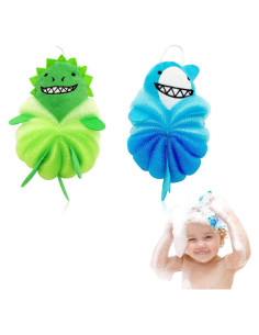 Esponjas de Baño para Niños Genérico - 2 Piezas con Animales