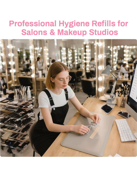 80 Almohadillas de Silicona para Rizador de Pestañas PL