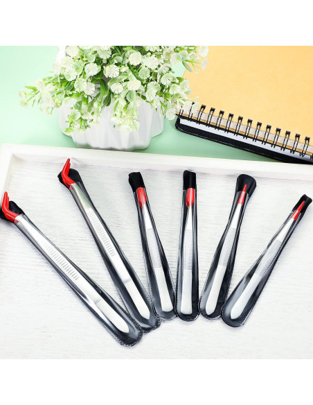 Set de 6 Pinzas de Goma Mixweer para Joyería y Manualidades