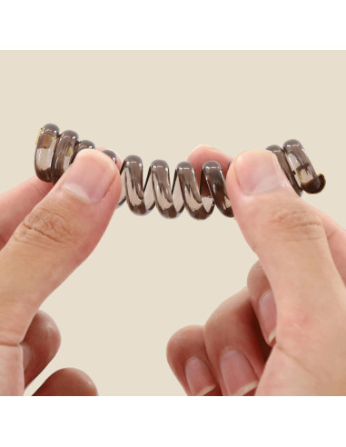 10 Gomas de Pelo Espirales KURTOPLLY Sin Daño para Mujeres