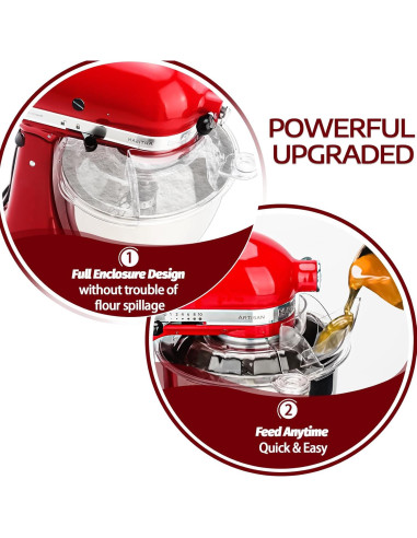 Protector de Vertido KitchenAid 4.5-5QT Acero Inoxidable