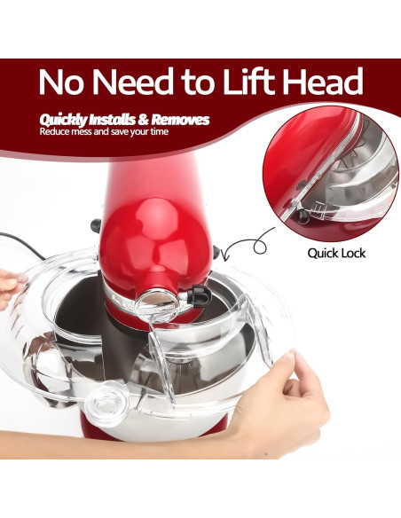 Protector de Vertido KitchenAid 4.5-5QT Acero Inoxidable