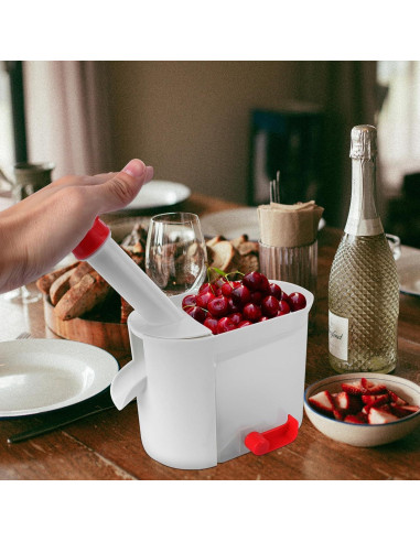 Deshuesadora de Cereza Kichvoe Acero Inoxidable 20x12cm