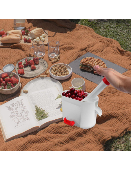 Deshuesadora de Cereza Kichvoe Acero Inoxidable 20x12cm