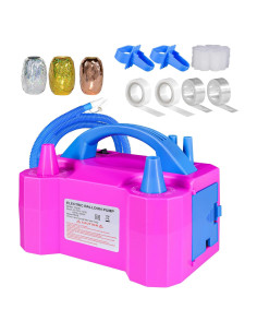 Bomba de Globo Eléctrica STMOUTUO 600W Inflador Rápido