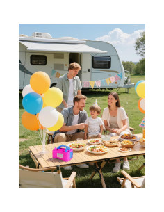 Bomba de Globo Eléctrica STMOUTUO 600W Inflador Rápido 2