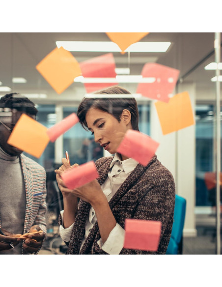 Notas Adhesivas Iconikal 75 Hojas 4 Colores 5x3.8cm