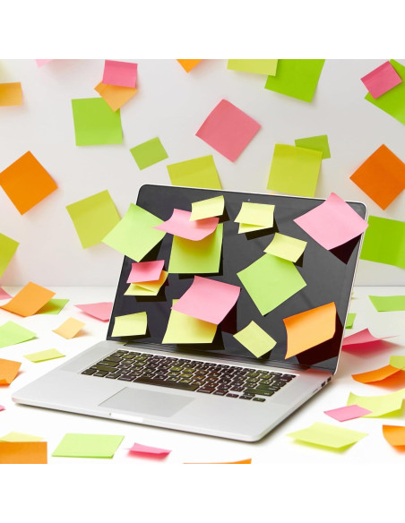 Notas Adhesivas Iconikal 75 Hojas 4 Colores 5x3.8cm