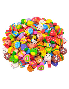 Borradores Mini 150pcs BlingKingdom Animales Frutas No Tóxicos