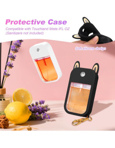 Funda de Silicona AIERSA para Desinfectante Touchland 29.57ml 2